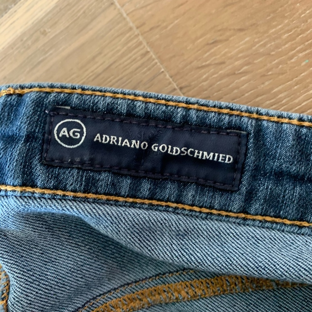 AG ‘the jegging’ skinny blue jeans - Picture 7 of 8